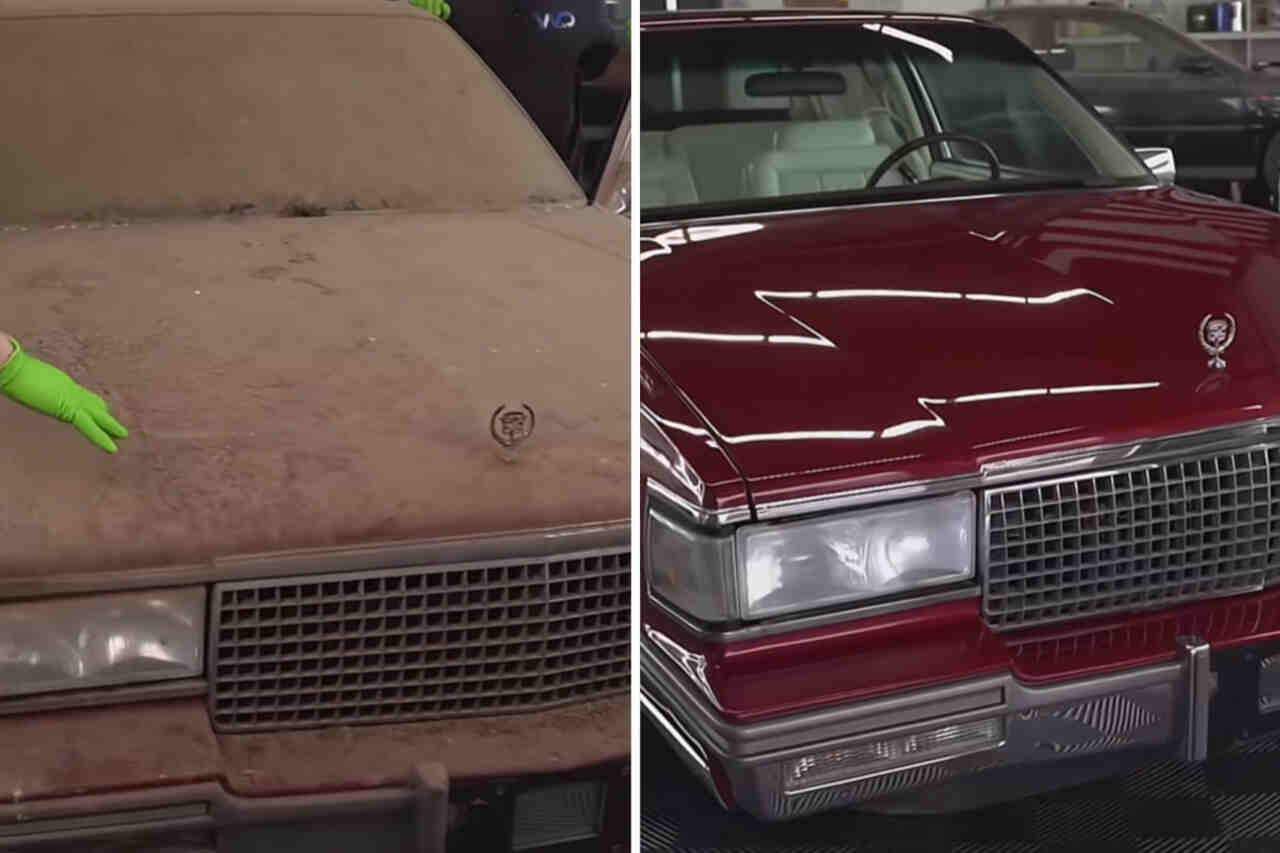 Entreprise accusée de manipuler les avant-après d'une Cadillac Coupe DeVille “abandonnée”