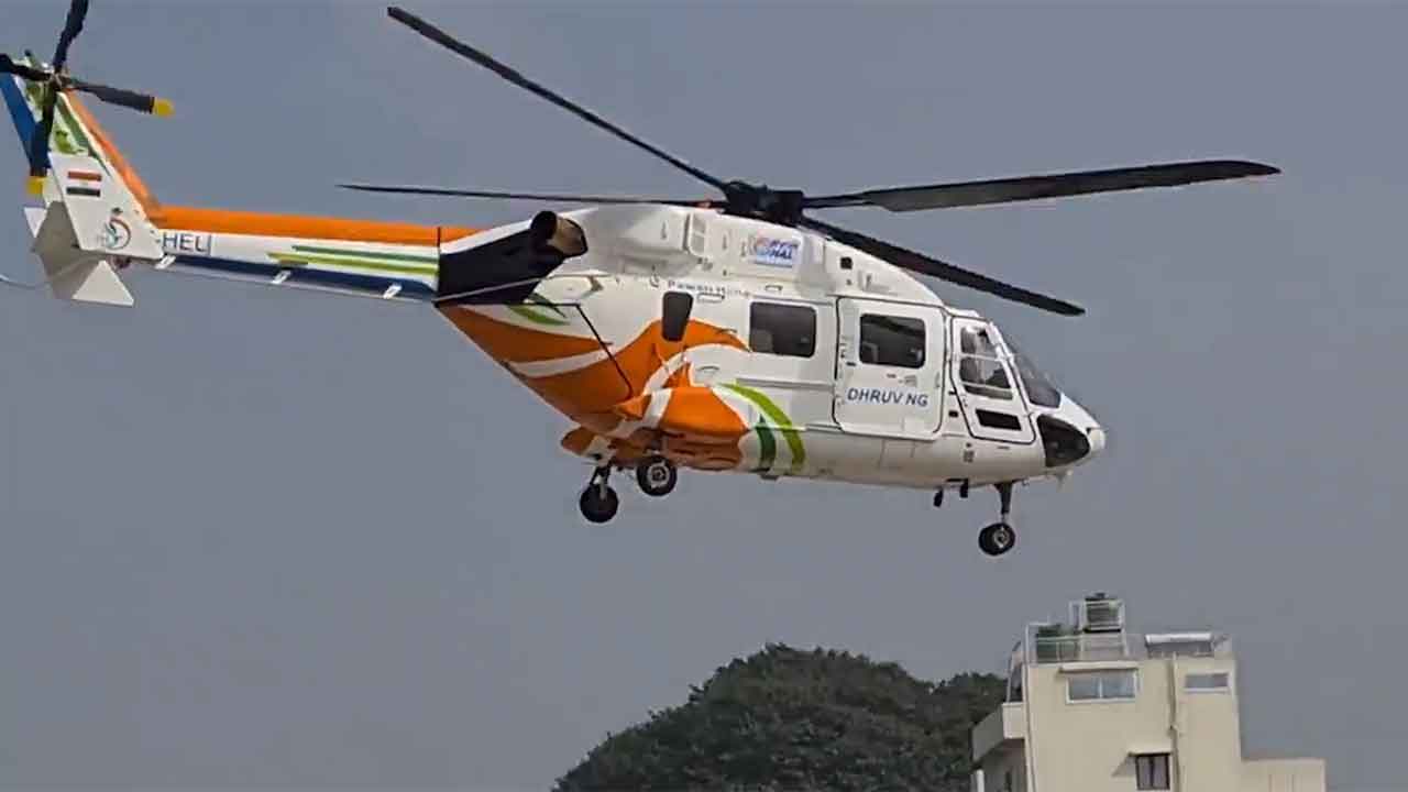 Vídeo: Índia apresenta oficialmente o novo helicóptero de nova geração DHRUV-NG