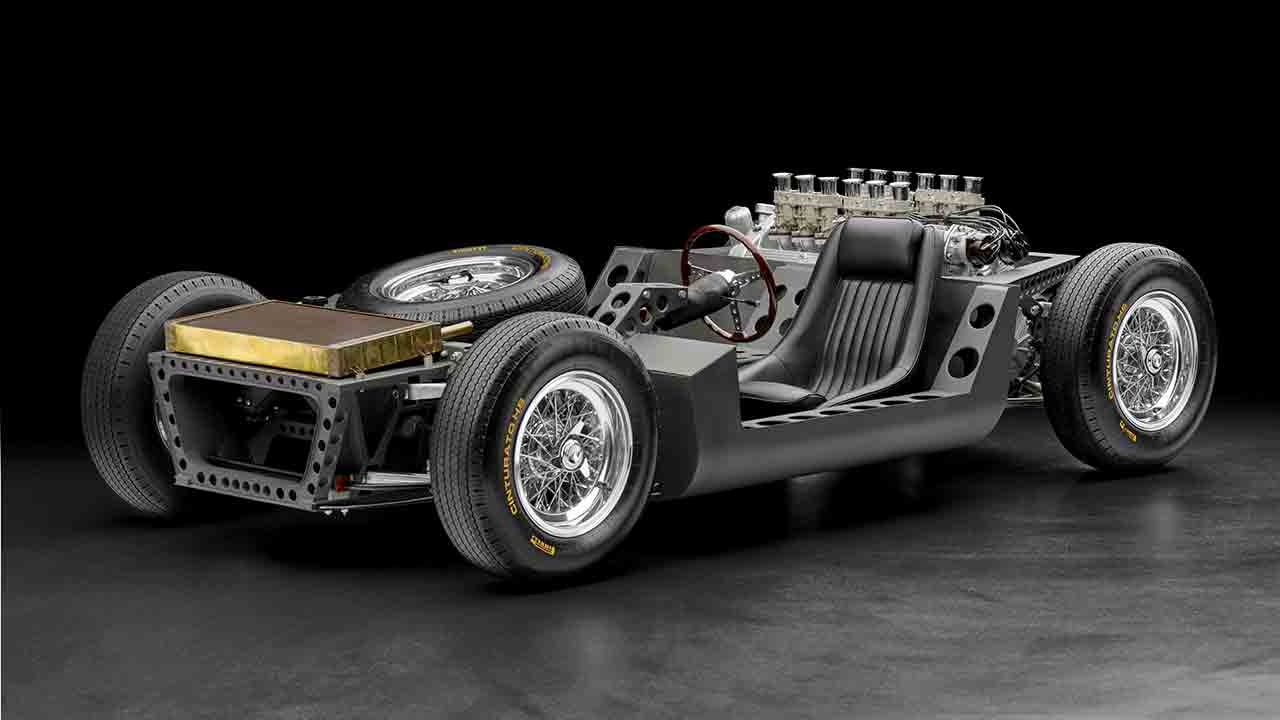 Chassi P400. Foto: Lamborghini