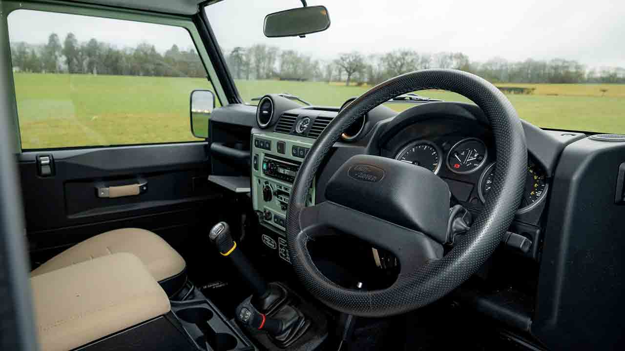Land Rover Defender Heritage Edition. Foto: Collecting Cars