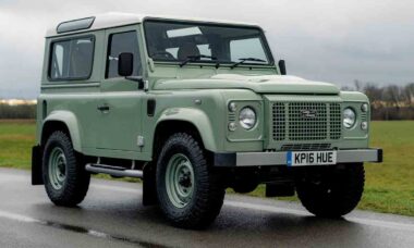Land Rover Defender Heritage Edition. Foto: Collecting cars