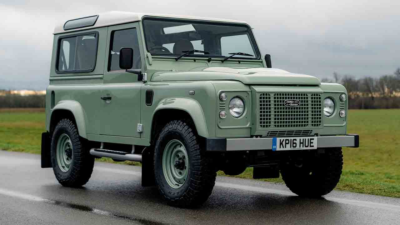 Land Rover Defender Heritage Edition. Foto: Collecting Cars