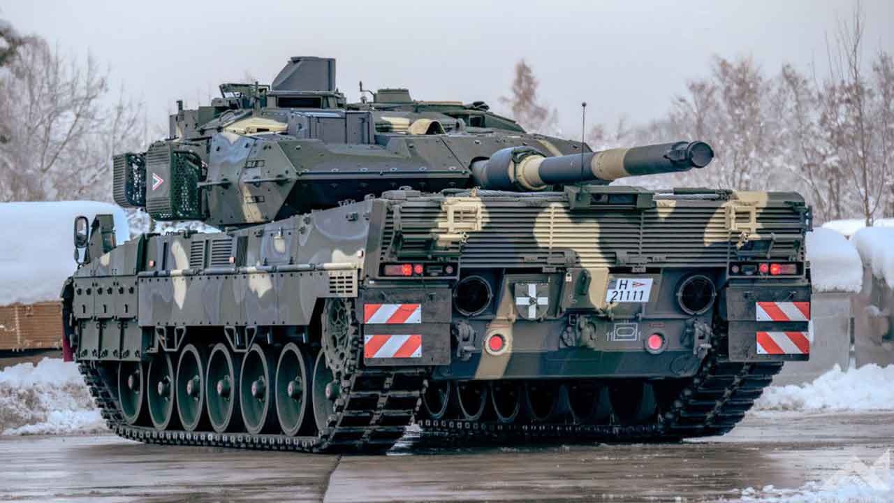Leopard 2A7HU. Photo: Hungarian Ministry of Defence