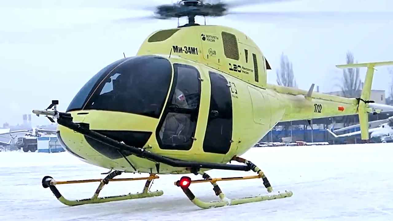 Mi-34M1. Telegram @rhc_aero