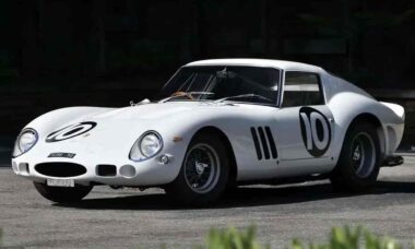 Exemplar raríssimo de Ferrari 250 GTO pode ser vendida por US$ 70 milhões em leilão