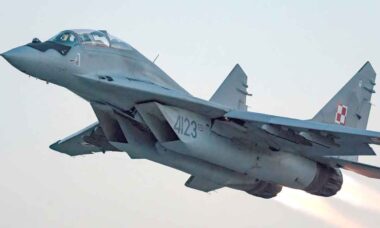 MiG-29. Twitter @SztabGenWP