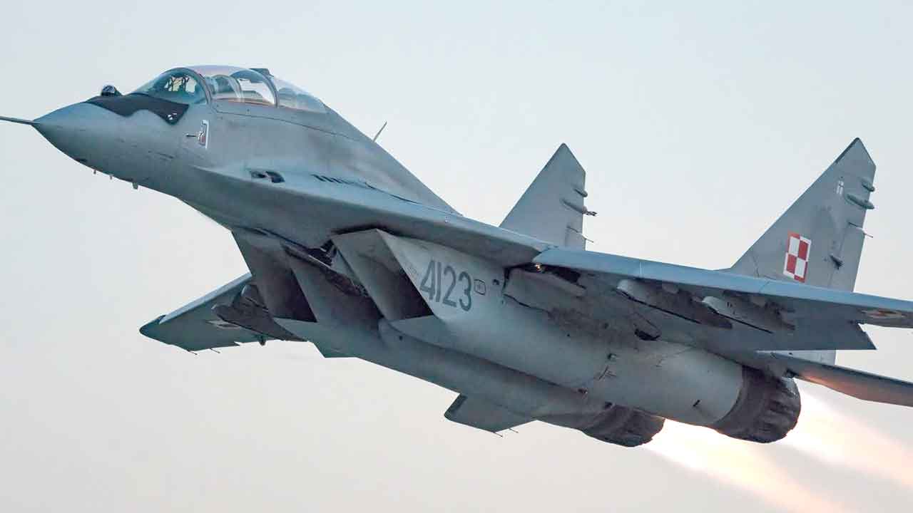 MiG-29. Twitter @SztabGenWP