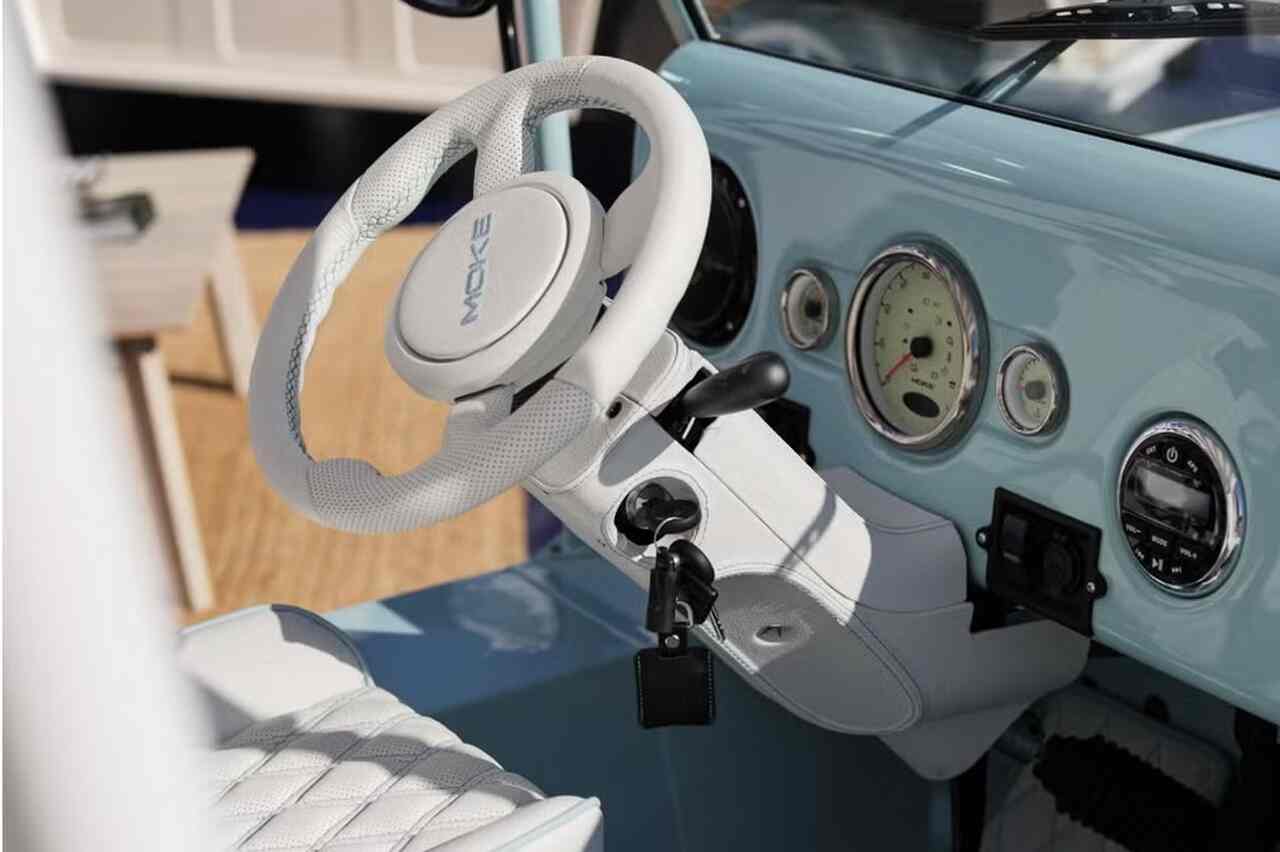 Mini Moke retorna como elétrico em edição limitada para moradores da Califórnia