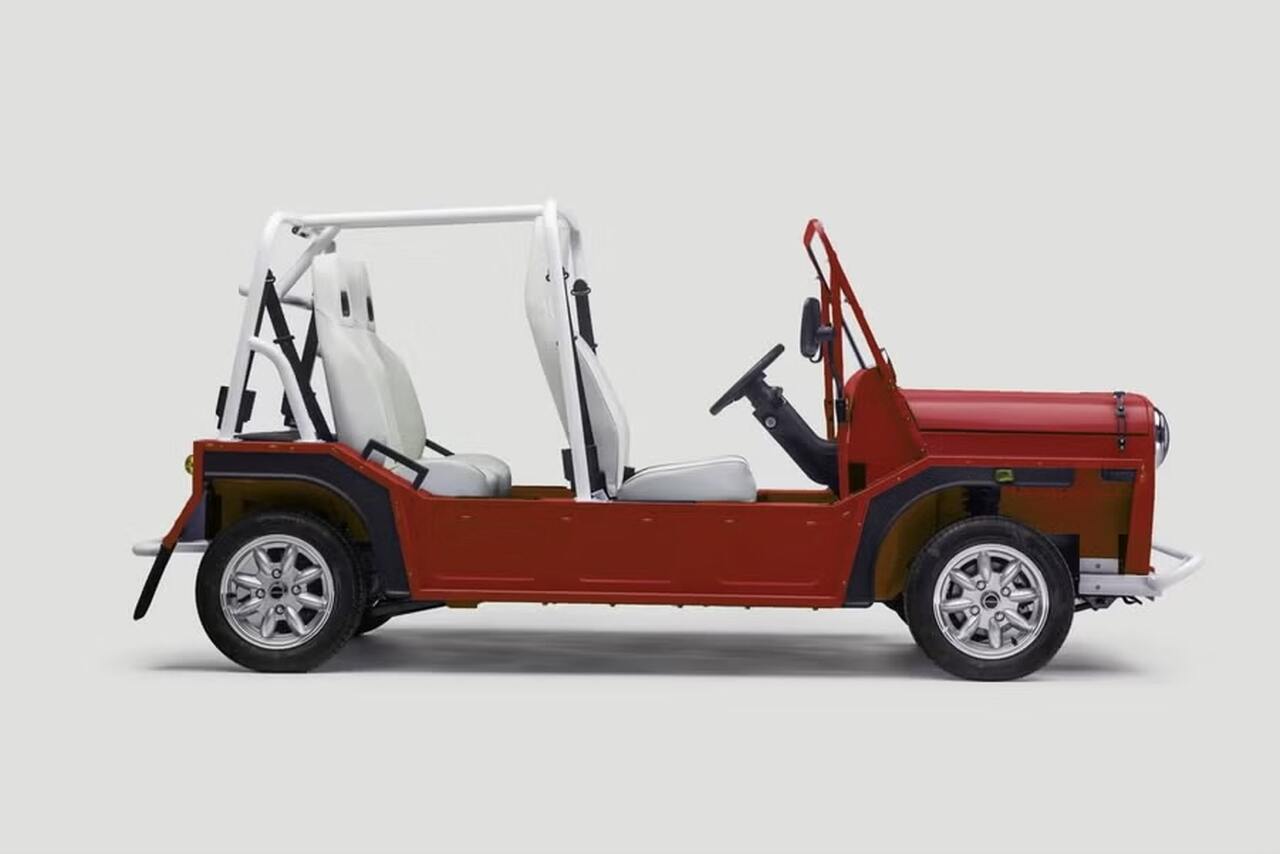 Mini Moke retorna como elétrico em edição limitada para moradores da Califórnia
