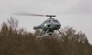Skeldar V-200, novo UAS da Marinha Belga, completa seu primeiro voo