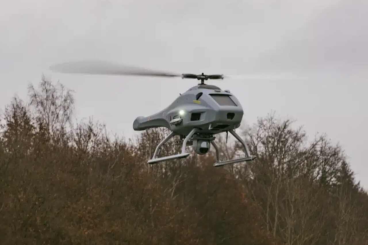Skeldar V-200, nieuwe UAS van de Belgische Marine, voltooit zijn eerste vlucht