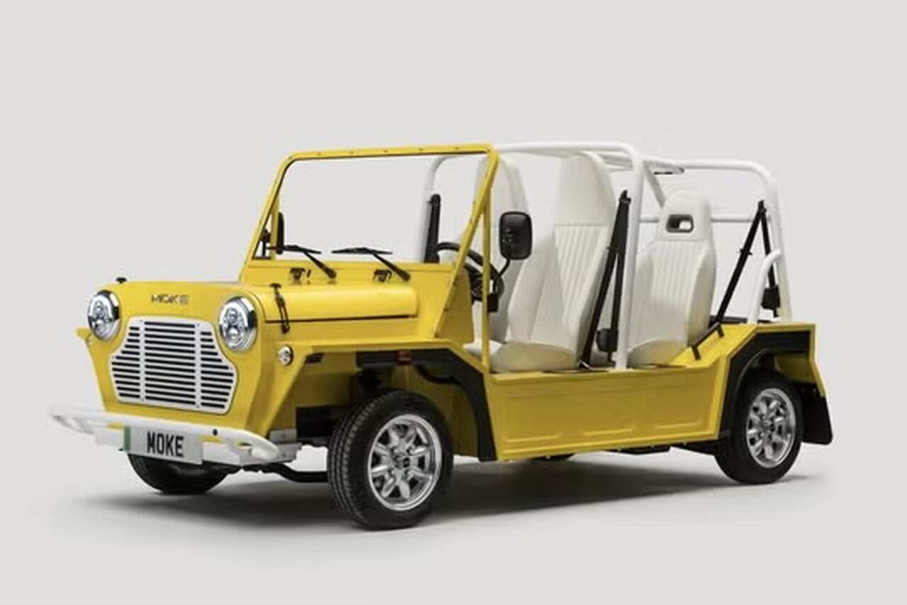 Mini Moke retorna como elétrico em edição limitada para moradores da Califórnia