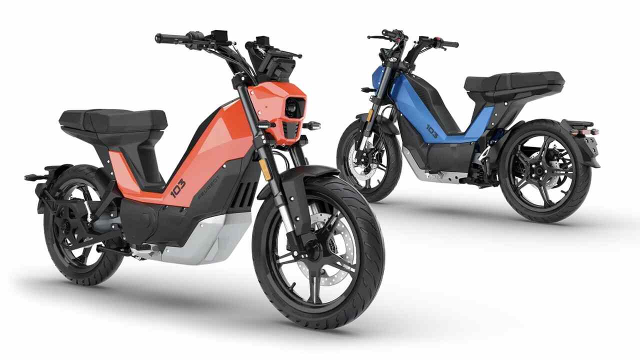 Peugeot bereitet die Wiederauflage des 103-Motorrads in elektrischer Version vor