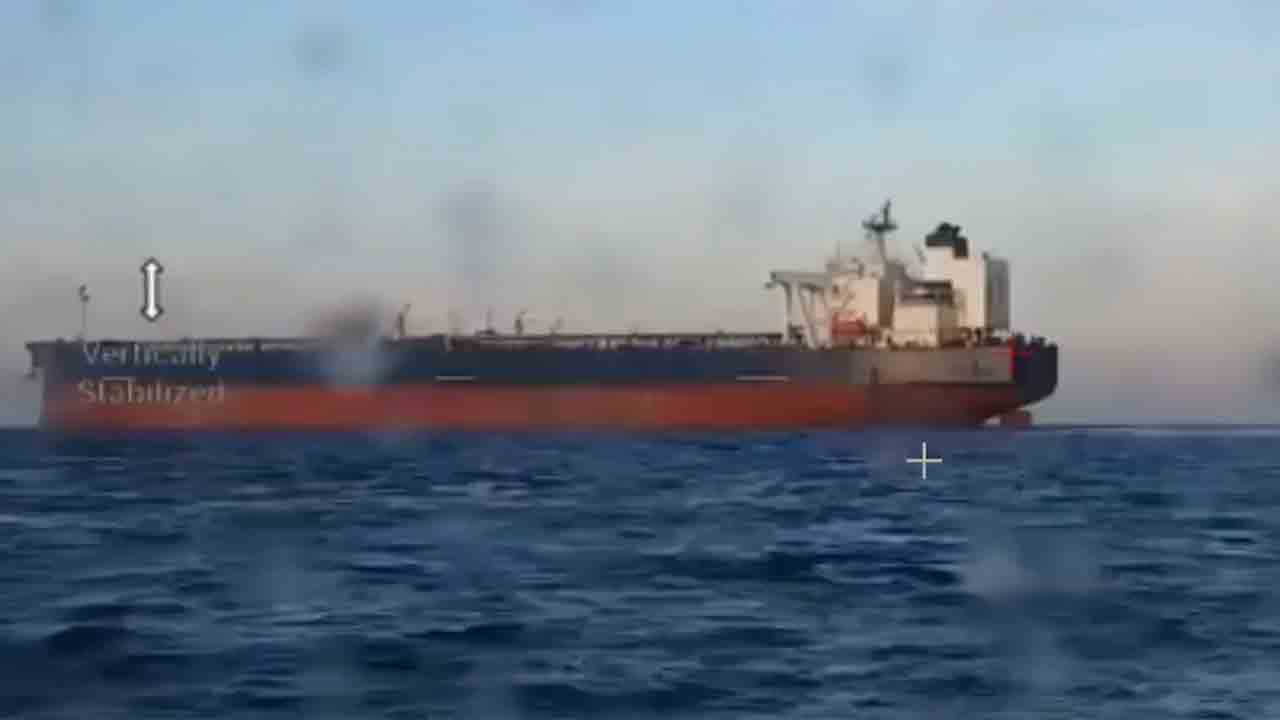 Des drones Sea Baby frappent des pétroliers russes en mer Noire. Vidéo : Serhiy Sternenko / Telegram