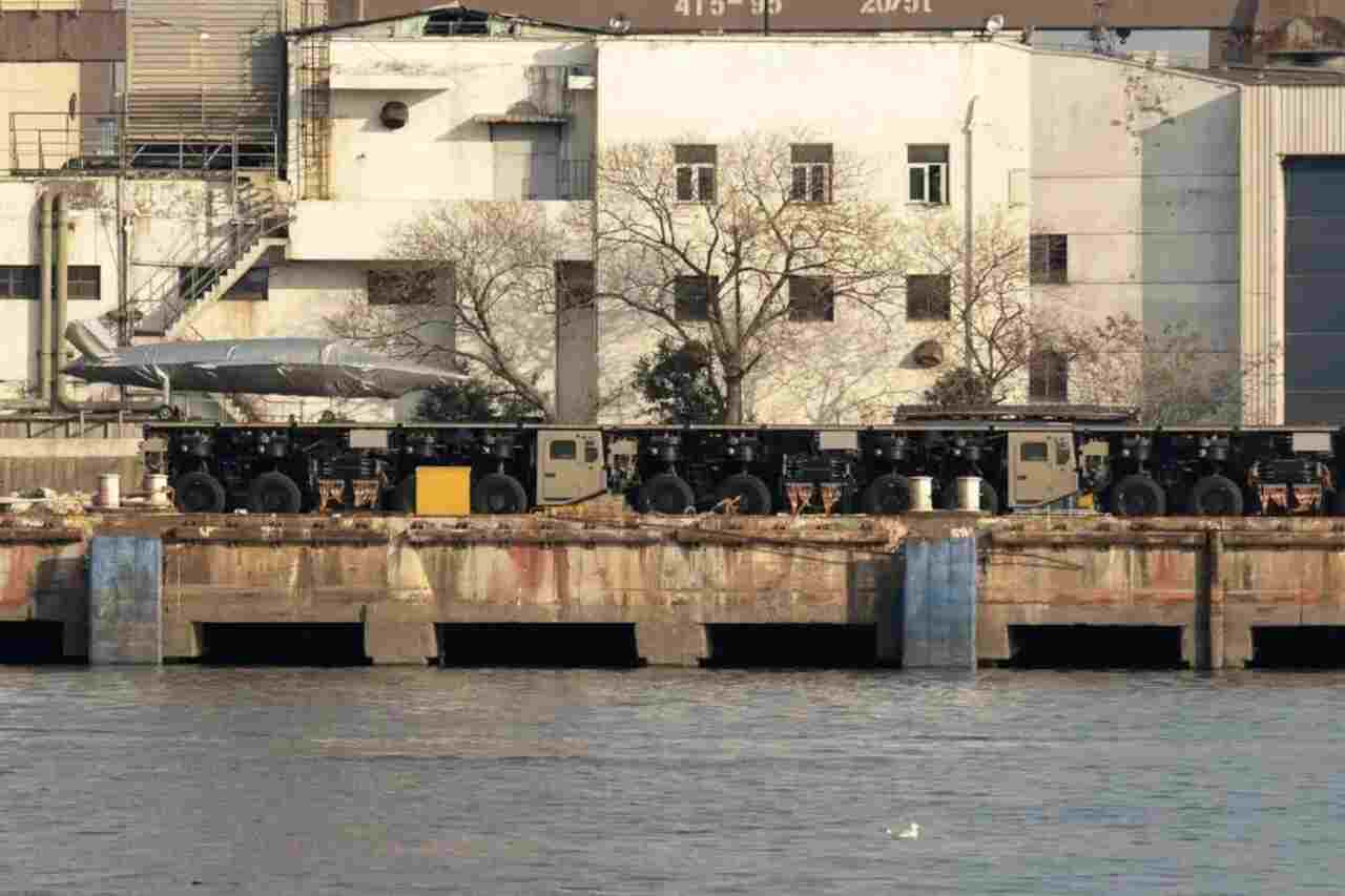 Registros mostram possível catapulta eletromagnética montada em caminhão na China