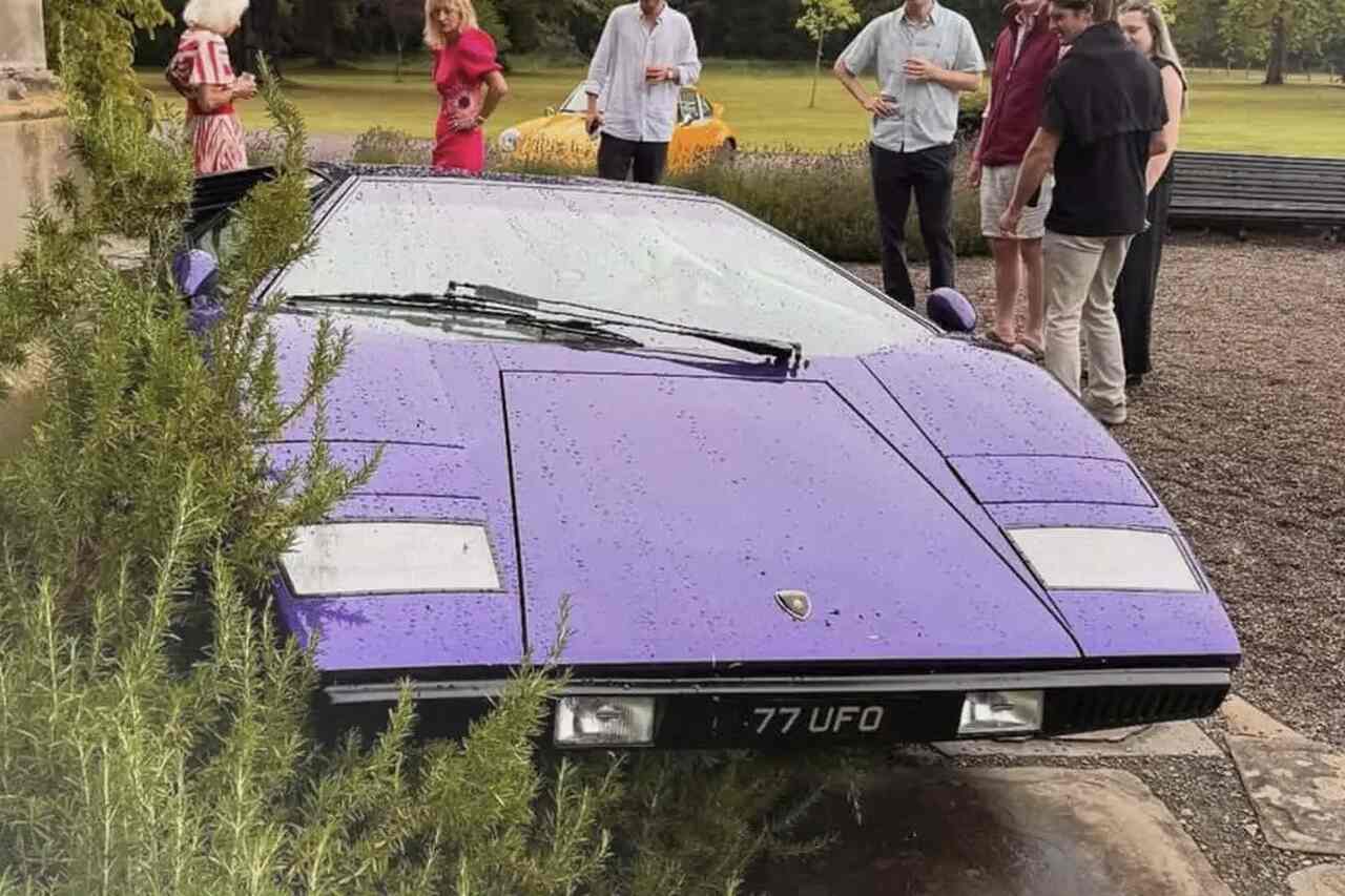 Mystery: 1977 Lamborghini Countach Drives Itself in Scottish Castle