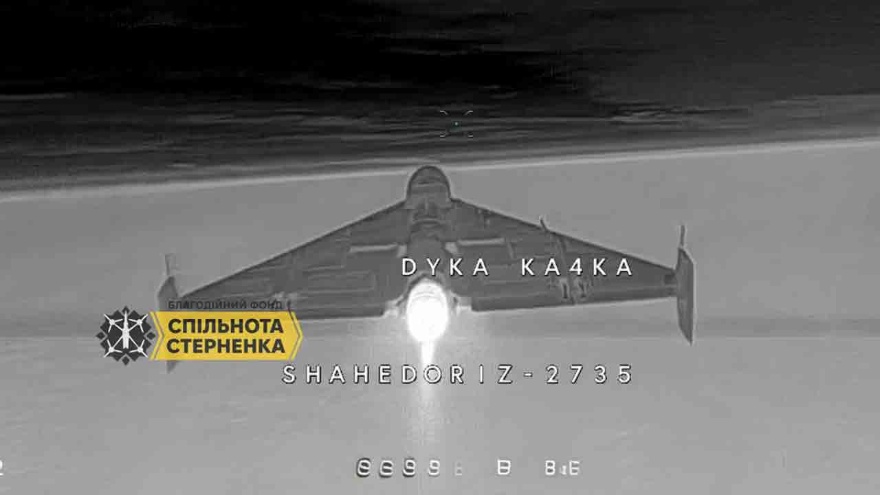 Ucraina abbatte droni Shahed a reazione per la prima volta con intercettori Sting