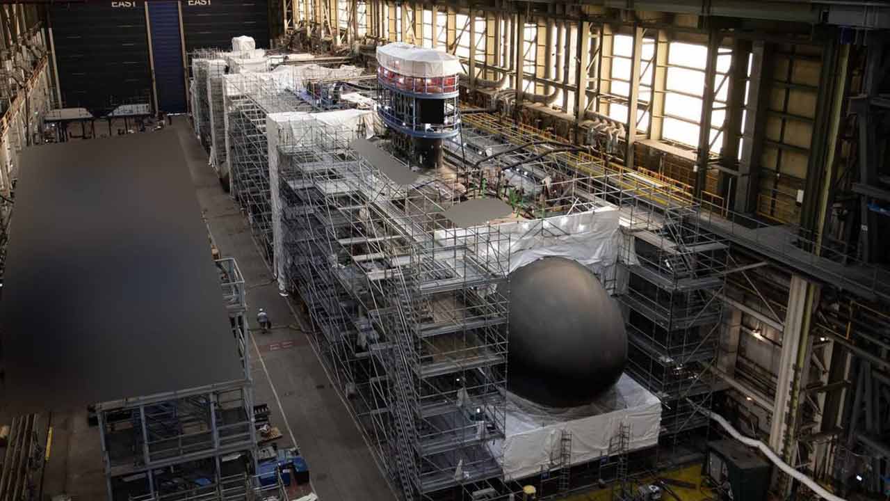 Schnelles Jagd-U-Boot USS Oklahoma (SSN-802). Foto: HII