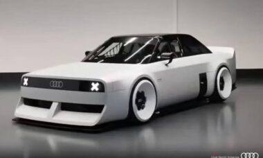 Conceito GT50 da Audi parece ter saído de um jogo de videogame