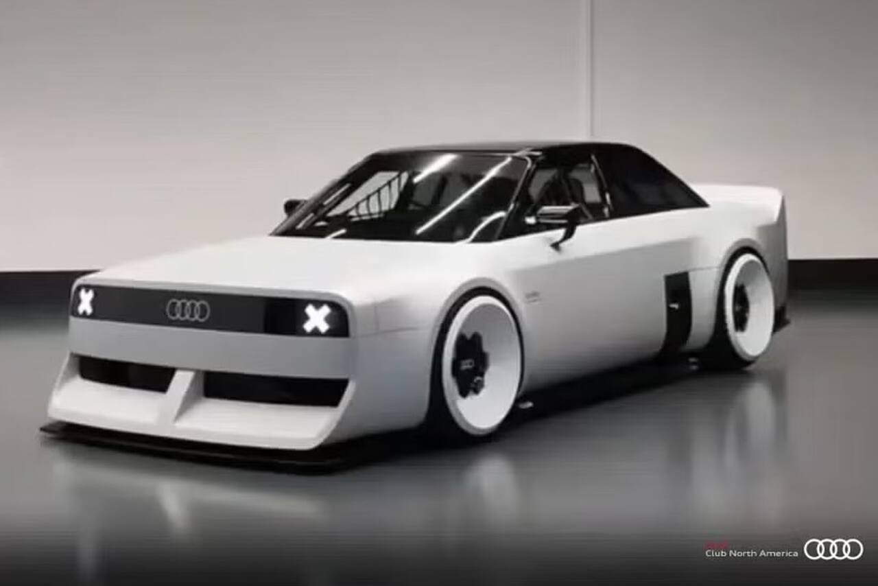 Conceito GT50 da Audi parece ter saído de um jogo de videogame