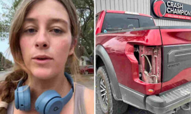 Vídeo: Mulher desabafa após ter lanternas de sua caminhonete Ford F-150 roubadas