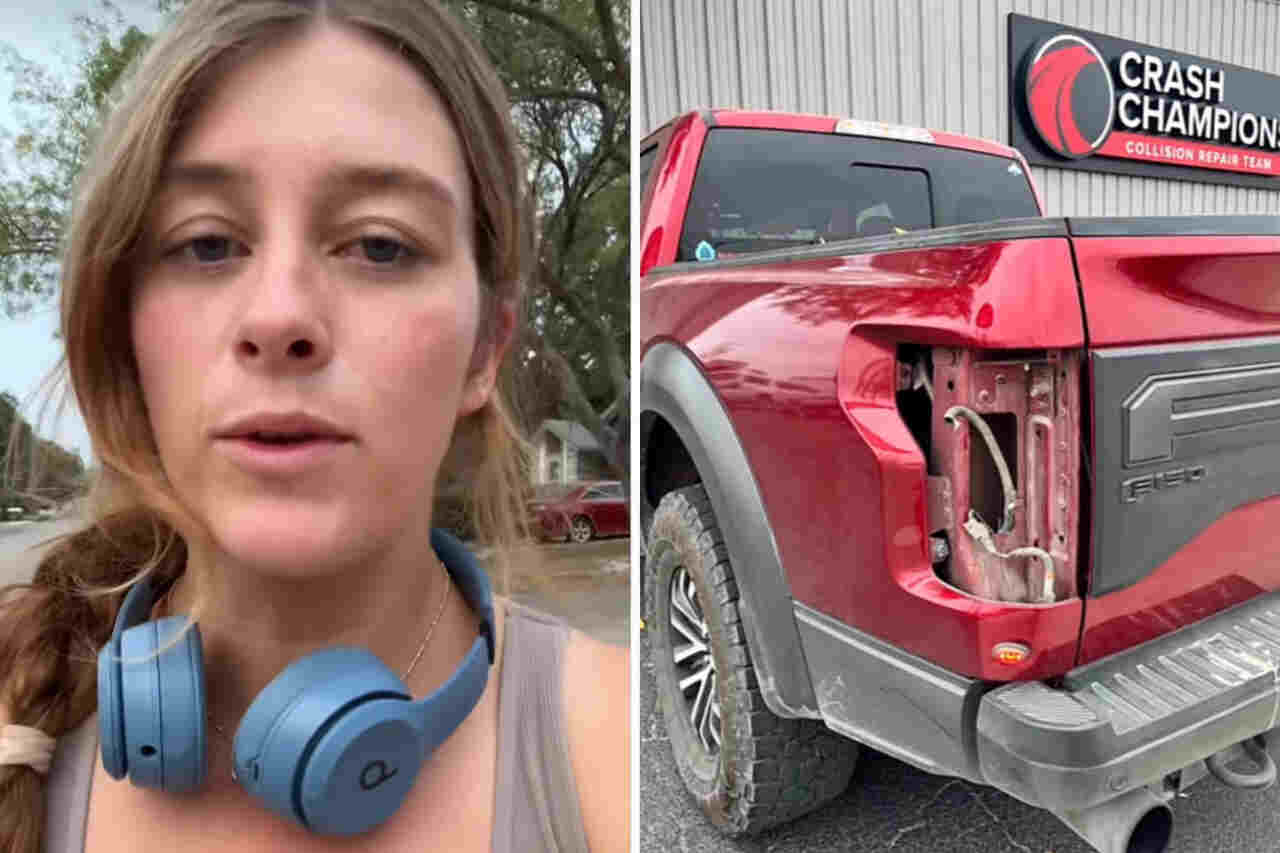 Video: Woman vents after the taillights of her Ford F-150 truck were stolen