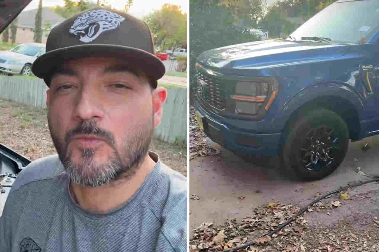 Vídeo: Caminhonete Ford recém-comprada sai da concessionária com arranhões na pintura