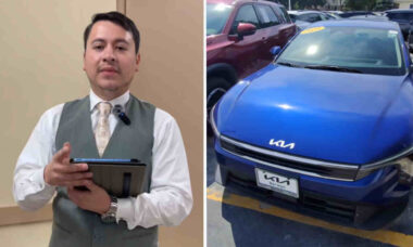 Homem é exposto após vendedor revelar financiamento secreto de carro para sua cunhada