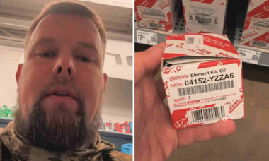Homem relata golpe de troca de embalagem de filtro de óleo em mercado: "Irritante"