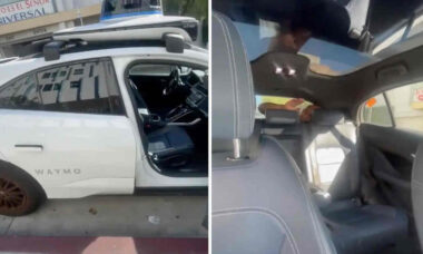 Mulher chama táxi autônomo da Waymo para a filha e fica chocada ao encontrar estranho no porta-malas