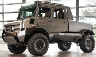 Unimog conceito. Foto: Daimler Truck AG