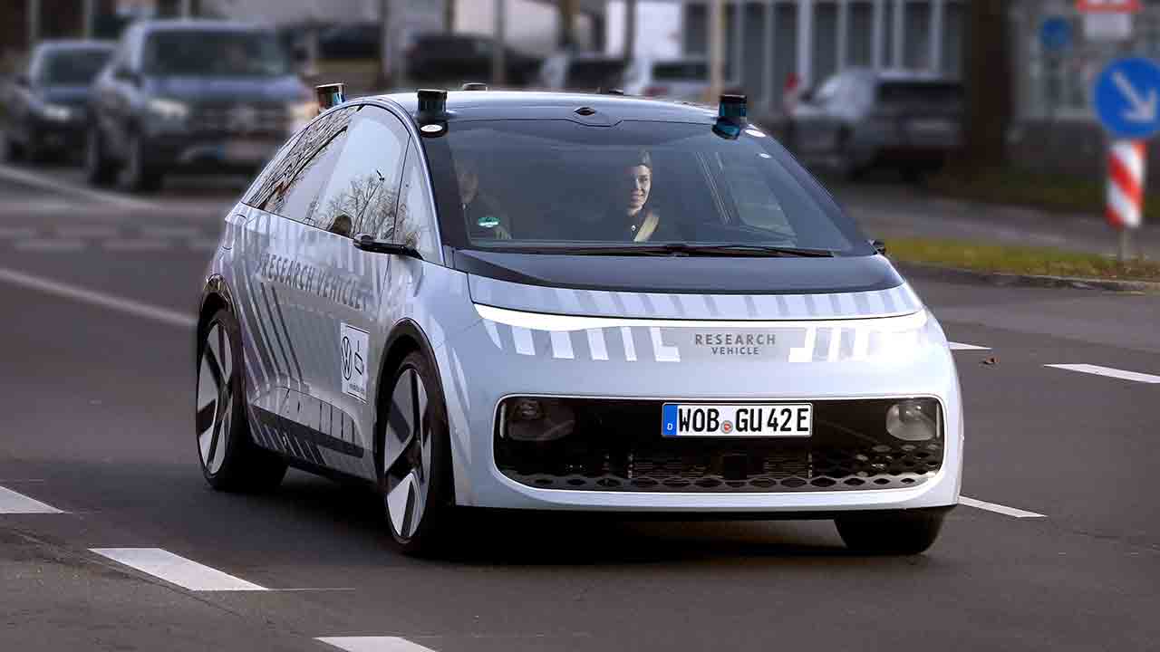 Autonomt køretøj Gen.Urban. Foto: Volkswagen Group