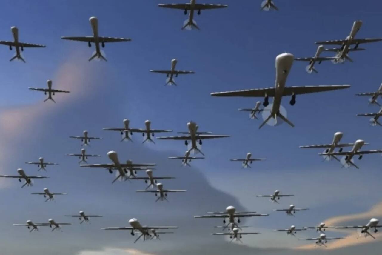 China admite que vitórias em futuras guerra dependerão de grandes enxames de drones