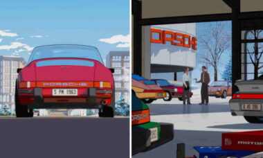Porsche é elogiada por não usar IA em comercial de Natal