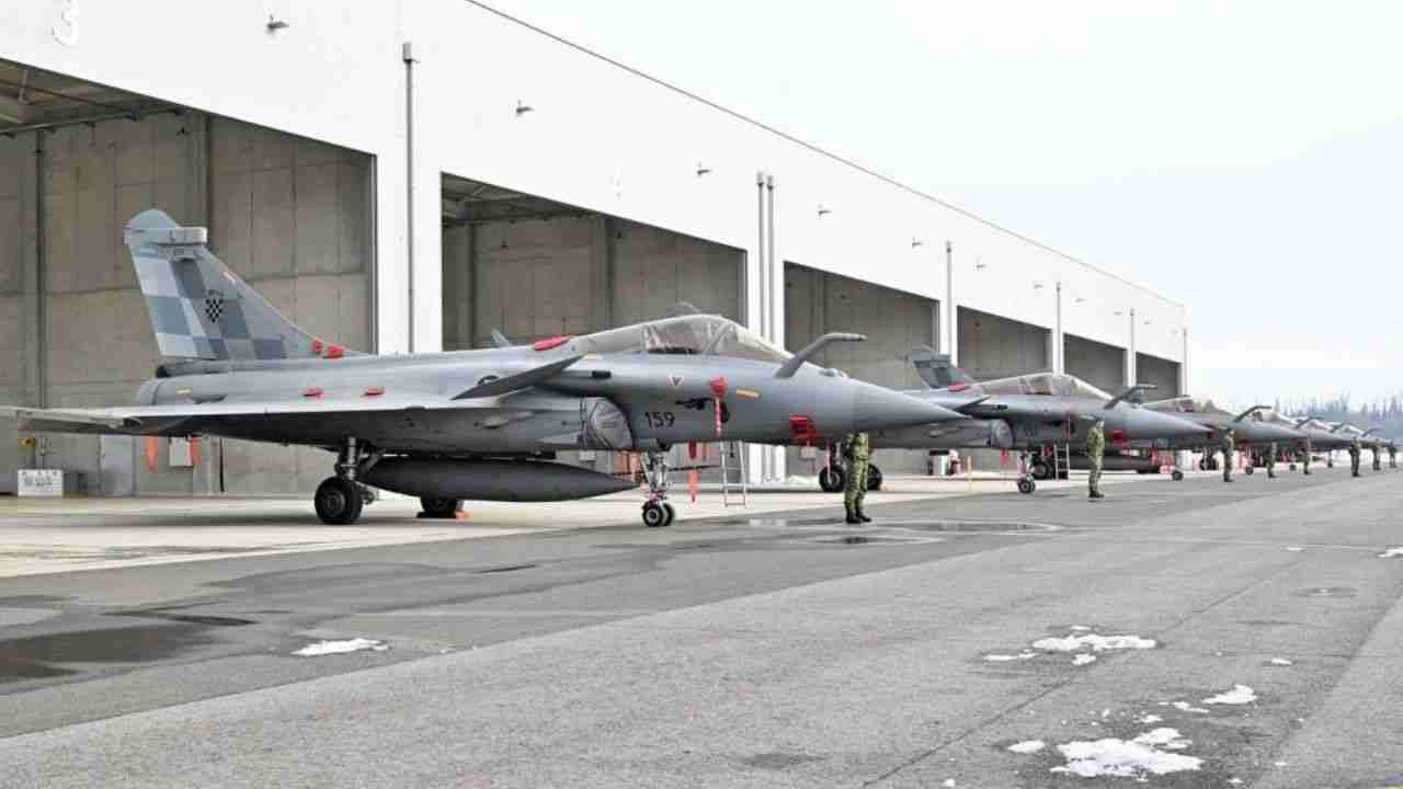 Croácia passa a proteger seu espaço aéreo com Rafales dentro do sistema da OTAN