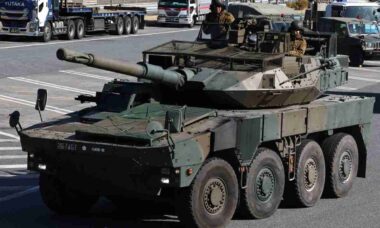 Type 16 japonês ganha nova proteção antidrones e reforça segurança da infantaria