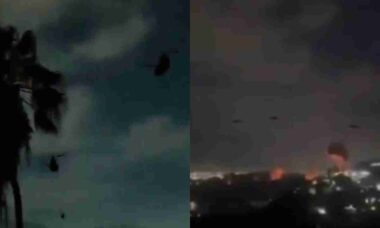 Helicóptero dos EUA é atingido em operação para capturar Nicolás Maduro na Venezuela
