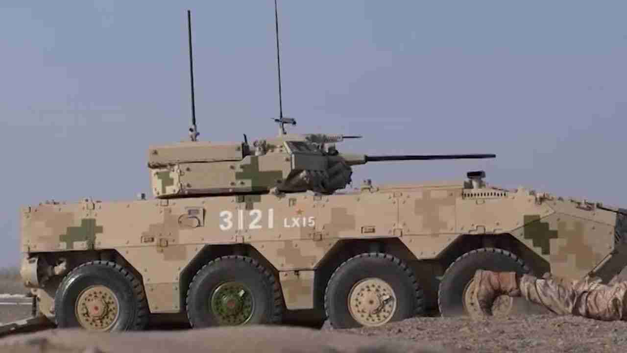 Kina sætter den nye Type 19 8×8 pansrede køretøj i drift i landets vest