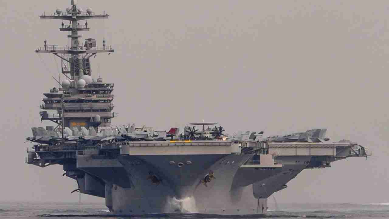 USS George H.W. Bush detected 96 km from Cuba during naval exercises in the Caribbean