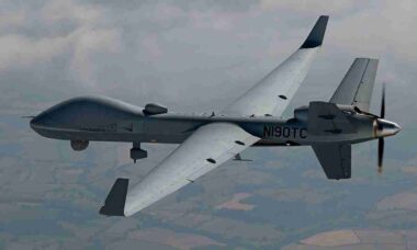 MQ-9B SkyGuardian belga deve iniciar missões navais da OTAN em 2026