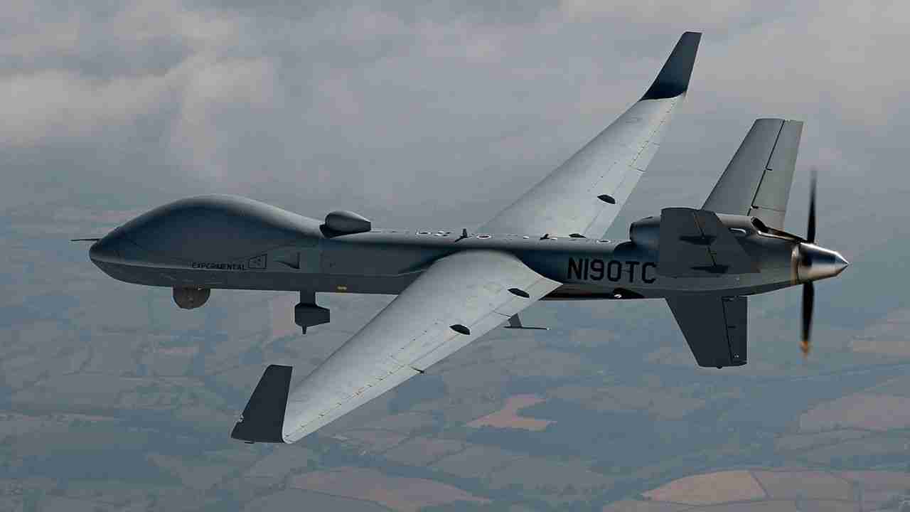 MQ-9B SkyGuardian belga deve iniciar missões navais da OTAN em 2026