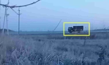 Caminhão militar da 47ª Brigada de Mísseis é alvo de ataque no sul da Rússia