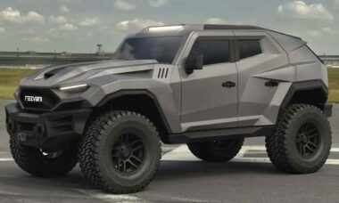 Rezvani apresenta seu SUV Tank redesenhado para 2026