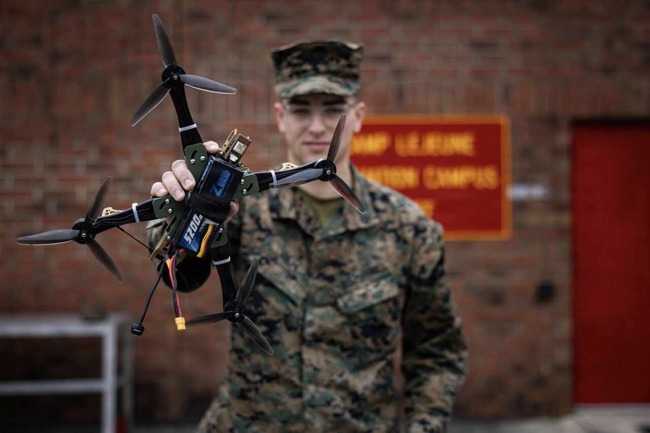 Corpo de Fuzileiros Navais dos EUA implementa uso de seu primeiro drone impresso em 3D