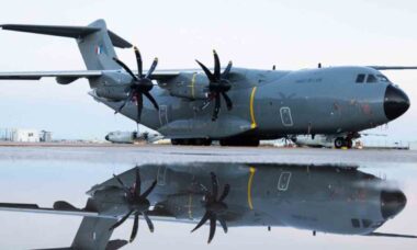 A400M. Foto: Airbus Defence - X @AirbusDefence