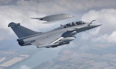Dassault Aviation lidera investimento de US$ 200 milhões em IA militar e firma parceria estratégica. Foto: Dassault Aviation