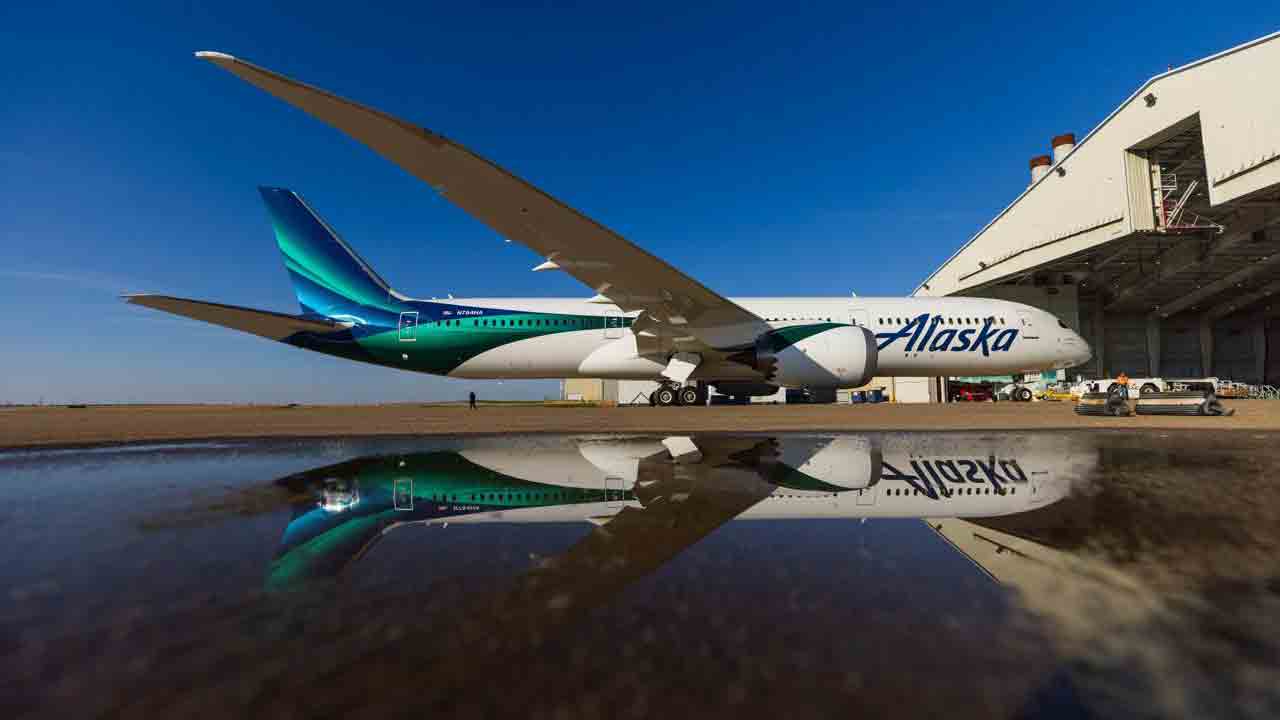 Boeing 787-9. Foto: Alaska Airlines