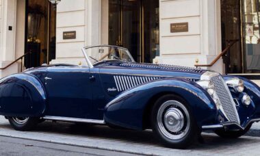 Alfa Romeo 8C 2900B de 1938. Foto: Prêmio Peninsula Classics Best of the Best