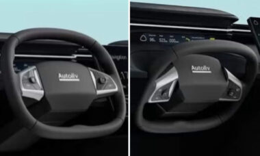 Fornecedora de peças automotivas apresenta novo e inovador volante dobrável
