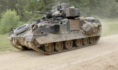 M2 Bradley das forças ucranianas. Telegram @army_tv